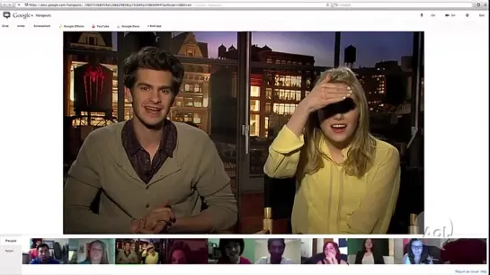 Andrew Garfield, Emma Stone Answer Fansu Questions