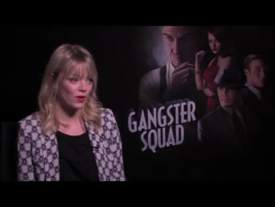 Emma Stone Talks Ryan Gosling in Gangster Squad!