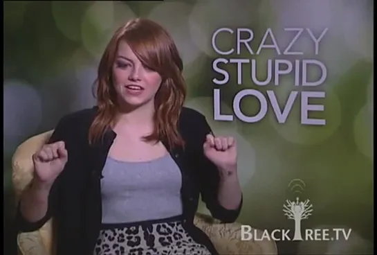 Crazy Stupid Love Interview w/ Emma Stone