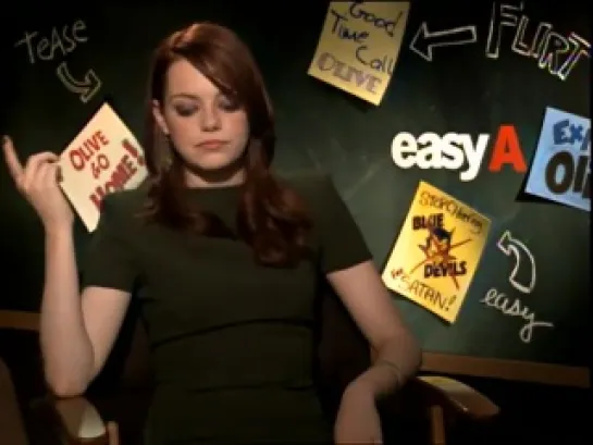 'Easy A' Interview with Emma Stone