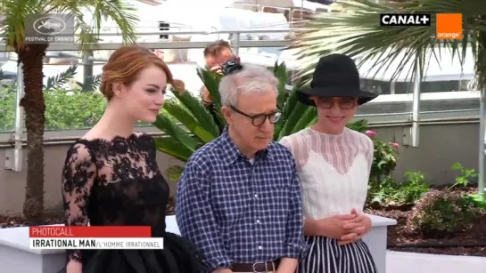 IRRATIONAL MAN -photocall- (vf) Cannes 2015