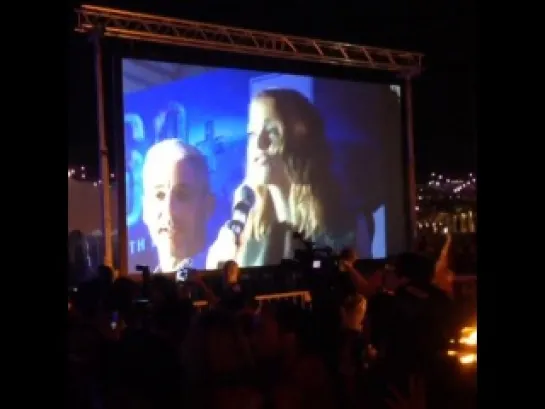 Emma at Earth Hour Event in Singapore, March 29th