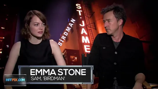 Interview of Emma & Edward Norton with HitFix