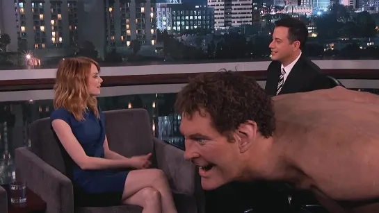 Emma Stone on Jimmy Kimmel Live PART 2