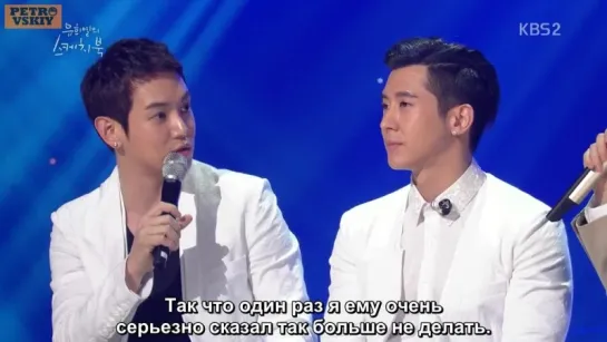 [RUS SUB] 30.05.2014 Yu Huiyeol's Sketchbook - Fly to the Sky