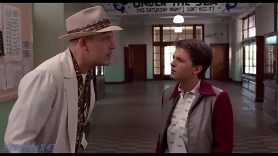 Robert Downey Jr and Tom Holland in Back to the future [deepfake]