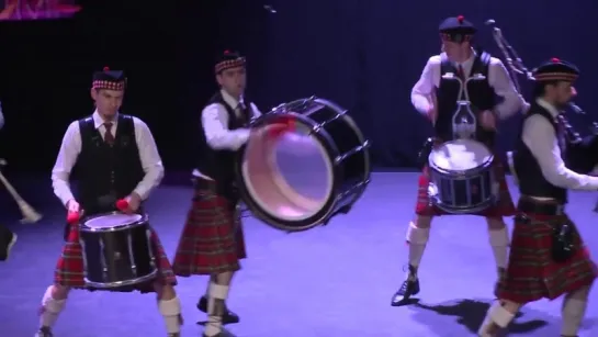 The Legendary Hard Rock Medley - Moscow  District Pipe Band