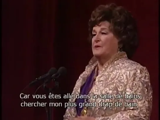 Birgit Nilsson - Speech & Hojotoho (James Levine's 25 Anniversary Met Gala) [1996]