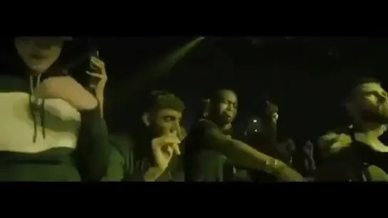 Hero at a concert with friends