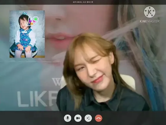 210415 Wendy (Red Velvet) @ Video Call Event Live