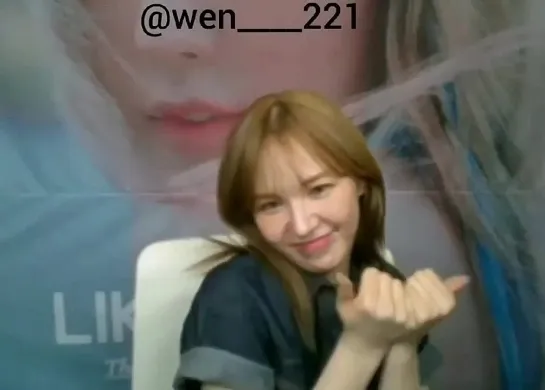 210415 Wendy (Red Velvet) @ Video Call Event Live