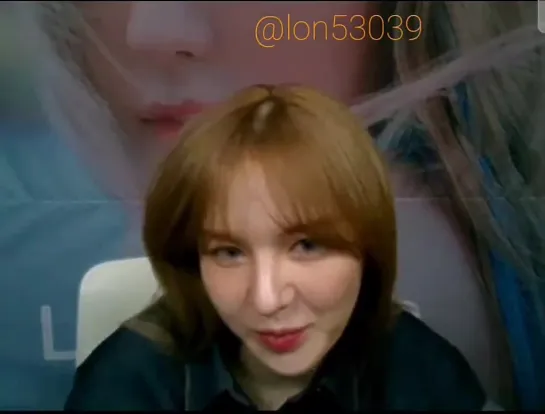 210415 Wendy (Red Velvet) @ Video Call Event Live