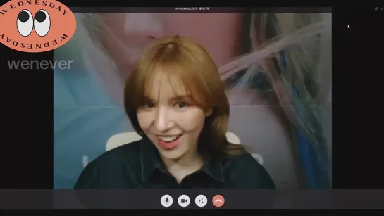 210415 Wendy (Red Velvet) @ Video Call Event Live