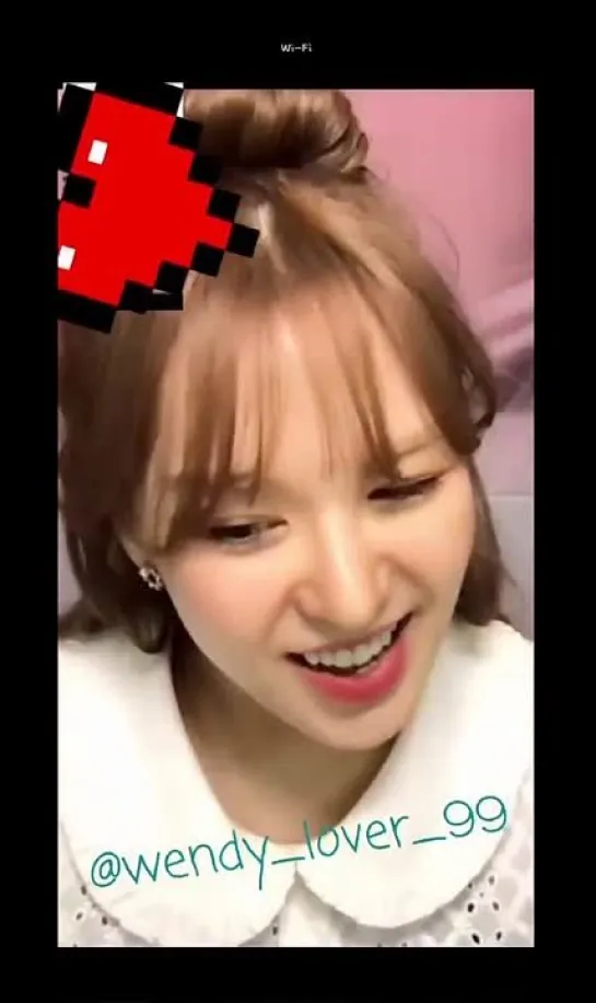 210413 Wendy (Red Velvet) @ Video Call Event Live