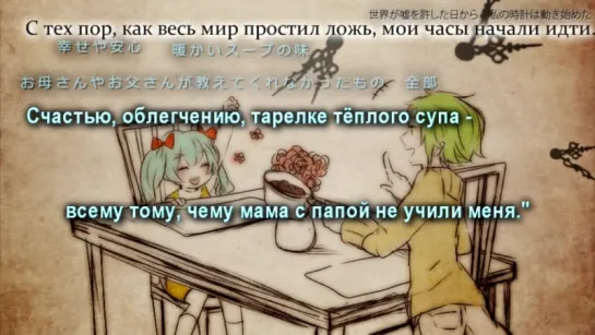 Hokus Pokus – GUMI and Hatsune Miku (rus sub)