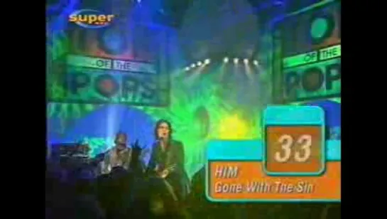 HIM - Gone with the sin (Top of the Pops)