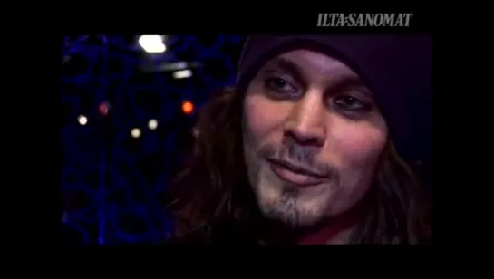 Ville Valo interview at Ruisrock 2008 {Finnish}