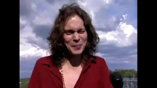 Ville Valo Interview at Ruisrock (Finnish)