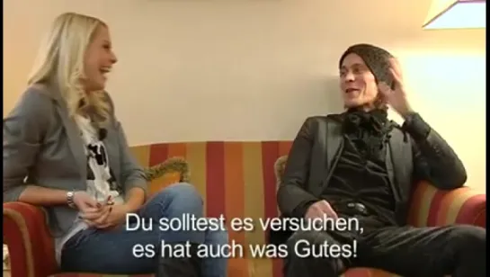 Ville Valo and Linda Fäh interview