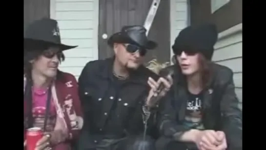 Ville Valo and Andy McCoy Interview - By The 69 Eyes