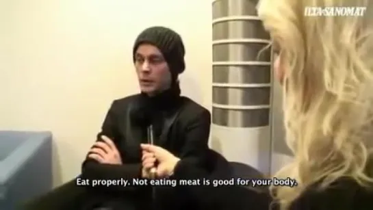 Ville Valo About Drinking