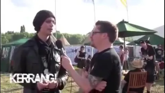 Kerrang! Ville Valo Interview at Festival June 2010