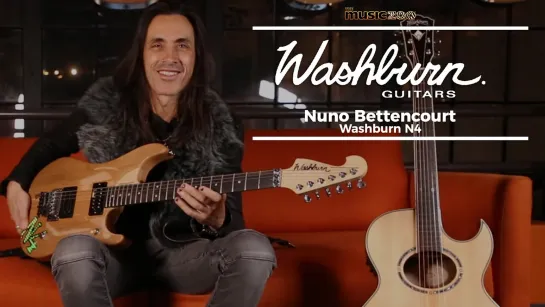 Nuno Bettencourt on the Washburn N4 at The Music Zoo