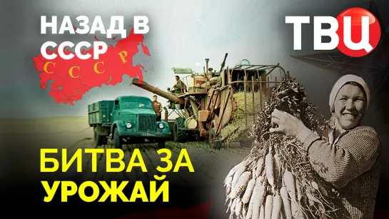 Битва за урожай. Назад в СССР. Документальный фильм ТВЦ