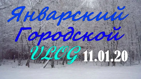 Январский городской VLOG 11/01/20