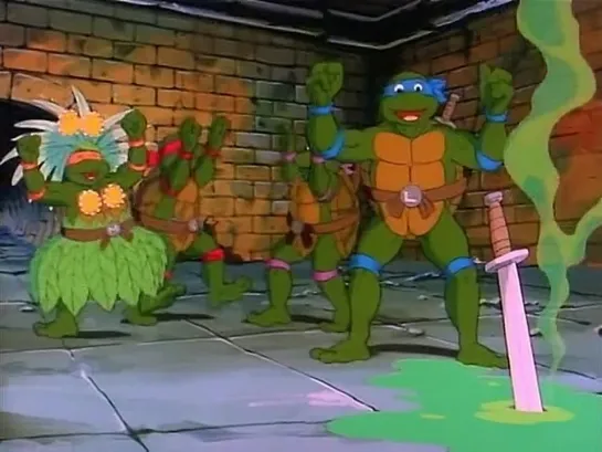 TMNT 1987/Сезон 2/Серия 3 - Нападение Пришельцев (Дубляж "Varus Video")