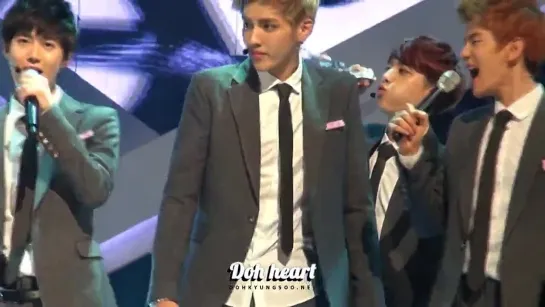 [FANCAM] 130822 Kris & D.O Focus @ M!COUNTDOWN