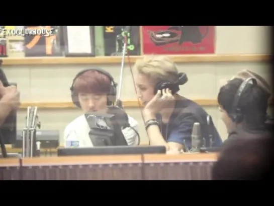 [FANCAM] 130313 Kris & D.O Focus @ Kiss The Radio