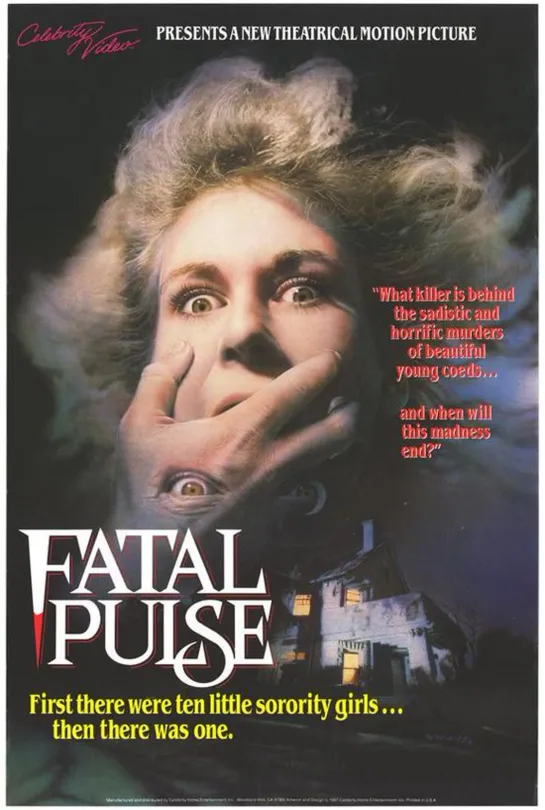 Фатальный пульс Fatal Pulse (1988) eng horror