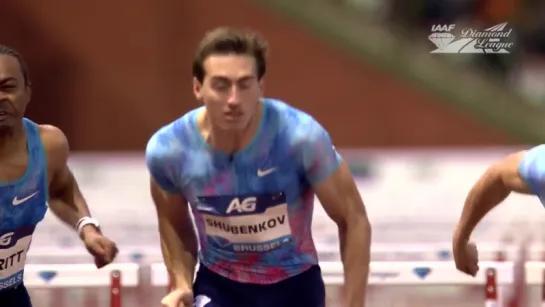 Sergey Shubenkov 13.14 Wins the Mens 110m Hurdles - IAAF Diamond League Brussels 2017