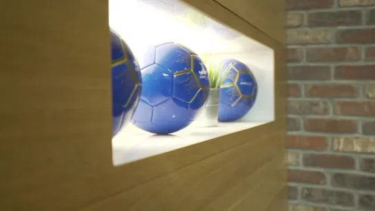 [World's smartest football-soccer ball]