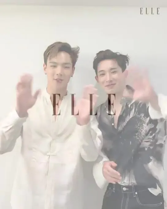 [VK][190628] MONSTA X (Wonho & Shownu) SHOOTING BEHIND @ ELLE Korea