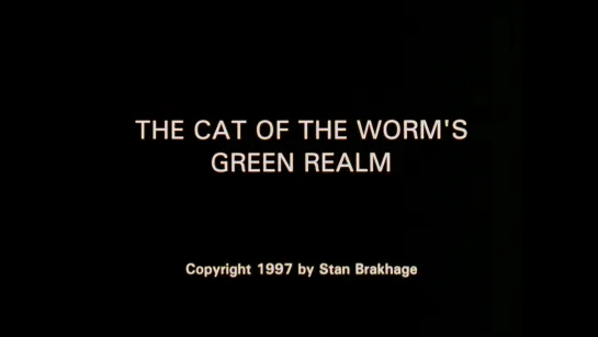 The Cat of the Worm’s Green Realm (1997) dir. Stan Brakhage [1080p]