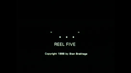 “…” Reel Five (1998) dir. Stan Brakhage [1080p]