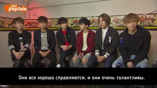 [FSG ☆ BEAST & B2UTY ☆] BEAST talks about collaborations  gives advice to rookie boy bands [рус.саб]