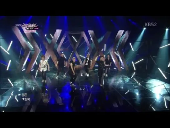 [VIDEO] 130802 EXO - Growl @ Music Bank Comeback Stage