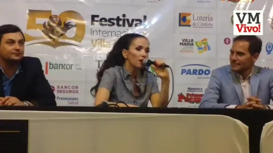 Natalia Oreiro en el Festival de Villa María 2017