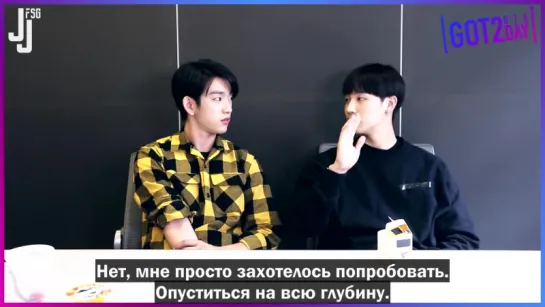 [161107] Джейби и Чжинён @ GOT2DAY. Эпизод 21 [русс. саб]