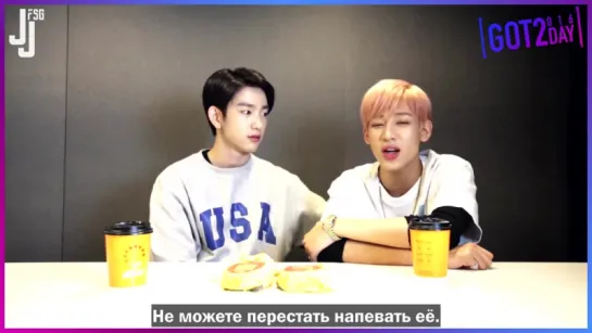 [161002] Чжинён  и Бэм Бэм @ GOT2DAY. Эпизод 3 [русс. саб]