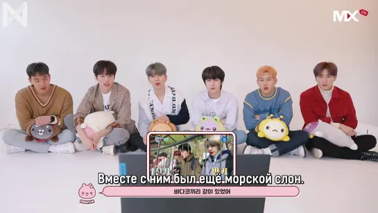 [Рус.саб][23.03.2020][MonChannel][B] EP.165 MONSTA X's TWOTUCKBEBE Day EP.7 Reaction