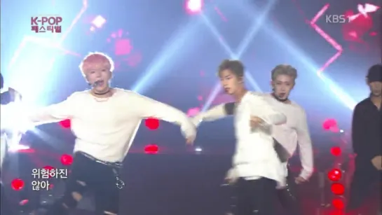 [VK][08.09.2016] Monsta X - 'Stuck' @ PyeongChang K-POP Festival