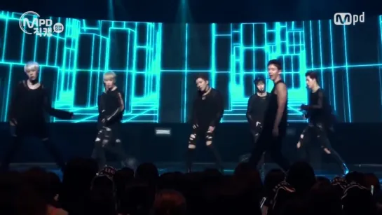 [VK][11.08.2016] MPD Fancam Monsta X - 'Stuck' @ M!Countdown