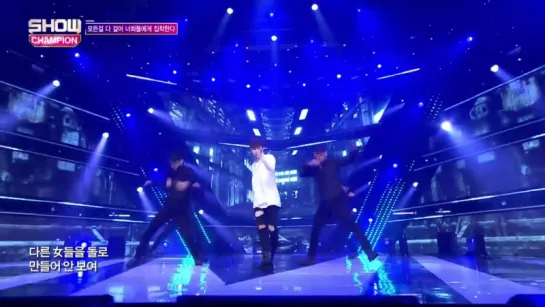 [VK] [10.08.2016]MONSTA X - Stuck  @ ShowChampion EP.197