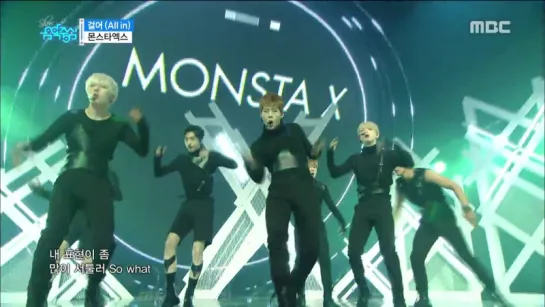 [VK] [21.05.16] Monsta X - All In @ Music Core