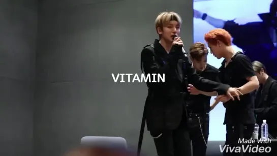 [VK][181110] MONSTA X fancam (Minhyuk focus) @ Yongsan Fansign