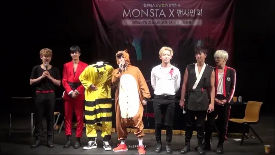 [VK][160625] MONSTA X fancam @ Gangnam fansign